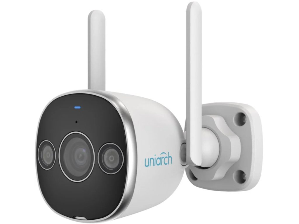 Uniarch by Uniview IP kamera/ UHO-B2D-M3F4D/ Bullet/ 3Mpx/ 4mm/ 1296p/ Wi-Fi/ SD/ Mic&Speaker/ Color Night/ IP67/Onvif