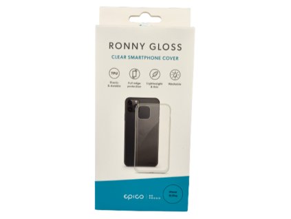 EPICO gelový obal pro iPhone 11 PRO - Transparentní