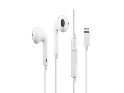 Sluchátka EarPods OEM s Lightning konektorem - Bílá