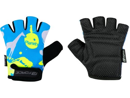 force planets kid modro fluo rukavice vel xl ien406052