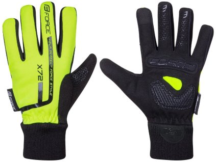 force kid x72 zimni rukavice fluo vel m ien406184