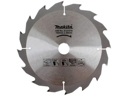 makita d 51079 pilovy kotouc 165x20 16z drevo ien412961