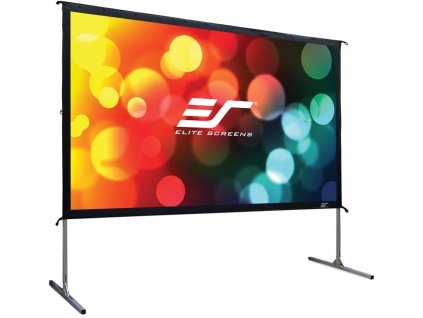 elite screens platno mobilni outdoor stativ 120 304 8 cm 16 9 149 4 x 265 7 cm hlinikovy predni a zadni projekce ien416610