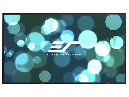 elite screens platno v pevnem ramu 150 373 6 cm 16 9 181 6 x 332 4 cm gain 1 1 cinewhite bezramove ien416637