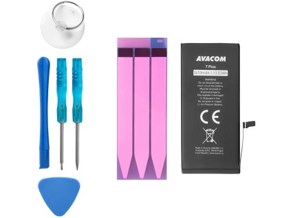 avacom baterie pro apple iphone 7 plus vysokokapacitni li ion 3 8v 3410mah nahrada 616 00249 ien427483