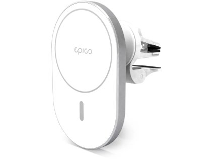epico ellipse bezdratova autonabijecka 15w s podporou uchyceni magsafe a s adapterem v baleni bilo stribrna ien432986