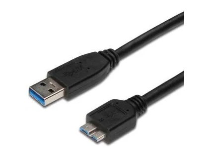 kabel microusb 3 0 5gbps usb a microusb b mm 3m cerny ien116839