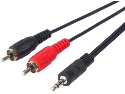 premiumcord kabel jack 3 5mm 2xcinch m m 15m ien199852