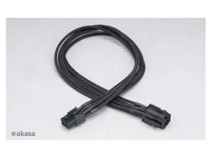 akasa flexa v6 prodlouzeni napajeciho 6pin kabelu pro vga 40cm ien204378
