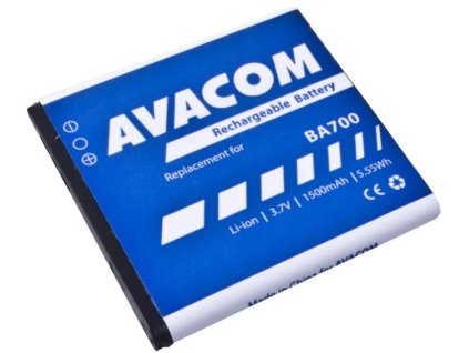 avacom baterie do mobilu sony ericsson pro xperia neo xperia pro xperia ray li ion 3 7v 1500mah nahrada ba700 ien248006
