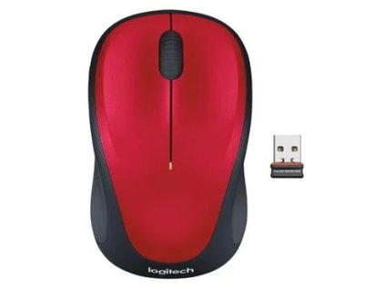 logitech wireless m235 cervena ien253498