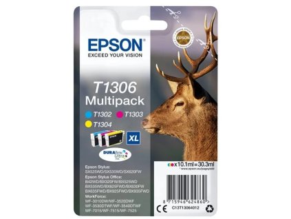 epson t1306 multipack 30 3ml pro stylus sx525wd sx620fw stylus office bx320fw bx525wd bx625fwd originalni ien270240