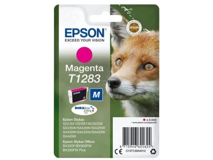 epson t1283 magenta 3 5ml pro stylus s22 sx125 sx130 420w 425w stylus office bx305f originalni ien271154