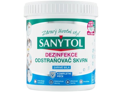 sanytol dezinfekcni odstranovac skvrn belici 450g ien344417