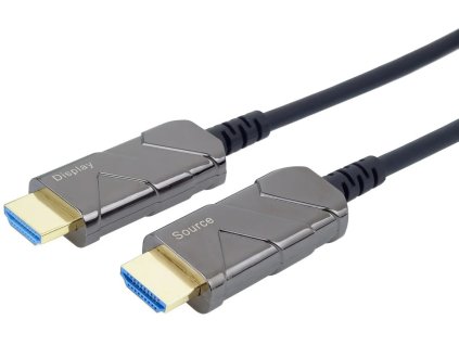 ultra high speed hdmi 2 1 opticky fiber kabel 8k 60hz zlacene 7m ien378835