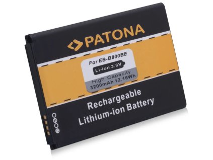 patona baterie pro mobilni telefon samsung b800 3200mah 3 8v li ion ien443883