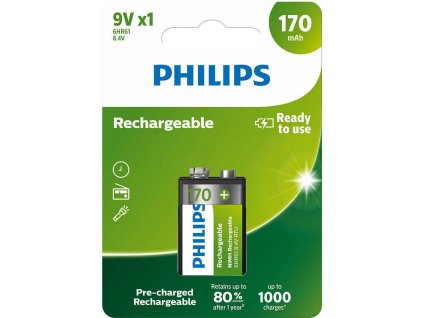philips 9vb1a17 10 nabijeci baterie 9 v ien472453