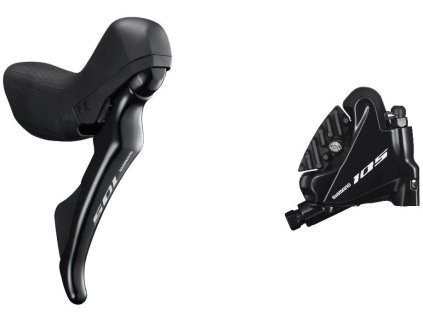 brzdovy set shimano 105 br r7070 paka 2x11 st r7020 predni trmen br r7070 polymer chladic set leva ien480302