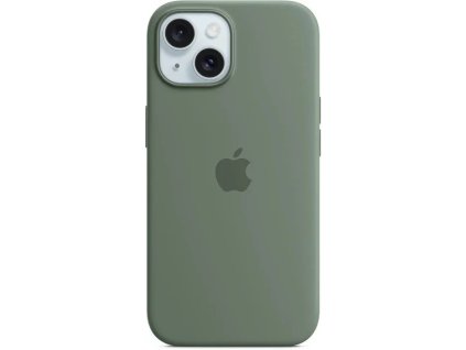 apple iphone 15 silicone case s magsafe cypress ien502009