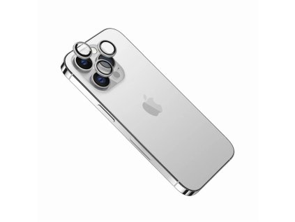 ochranna skla cocek fotoaparatu fixed camera glass pro apple iphone 15 pro 15 pro max stribrna ien502449