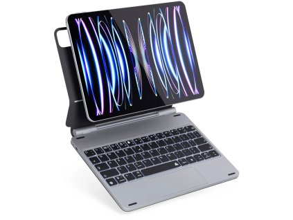 epico aluminium keyboard case for apple ipad pro 12 9 2018 2020 2021 2022 air 13 m2 air 13 m3 cestina ien514787