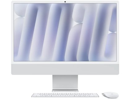 apple imac 24 m4 chip 8core cpu 8core gpu 16gb 256gb ssd silver ien532796
