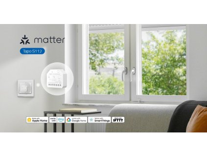 Inteligentný modul TP-Link Tapo S112 na spínanie a ovládanie roliet