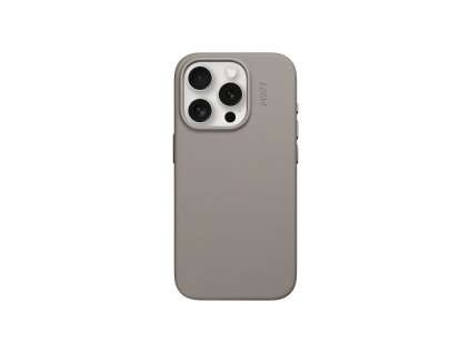 MOFT MOVAS kryt z veganské kůže pro iPhone 15 PRO - Šedá