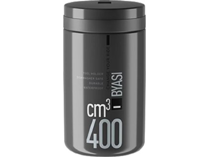 Fľaša na náradie Elite BYASI sivá 400ml