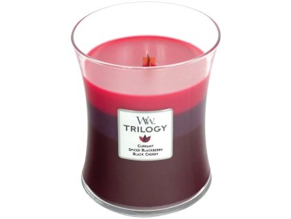 WoodWick Trilogy Slnkom dozreté bobule 275 g