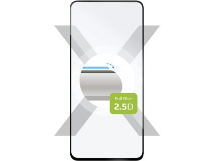 Pevné ochranné tvrdené sklo Full-Cover pre Samsung Galaxy S21 FE 5G, celoplošné nalepenie na displej, čierne