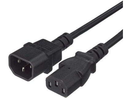 PremiumCord Predlžovací kábel - sieť 230V 2m