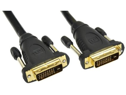 Prepojovací kábel PremiumCord DVI-D,dual-link,DVI(24+1),MM, 10 m