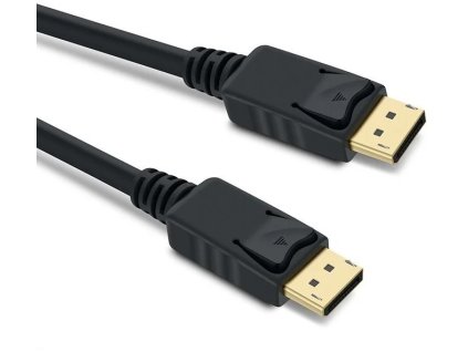 DisplayPort 1.4 prípojný kábel M/M, pozlátené konektory, 1m kport8-01