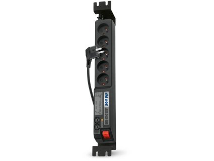 Acar Prepäťová ochrana 504WF Rack 19" 3m, čierna