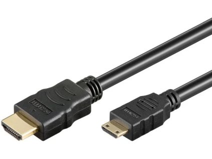 Kábel PremiumCord 4k HDMI A - HDMI mini C, 2 m