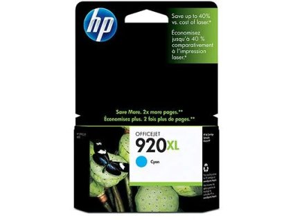 HP 920XL Cyan (700 strán) pre OJ 6500 (CD972AE) - originálne
