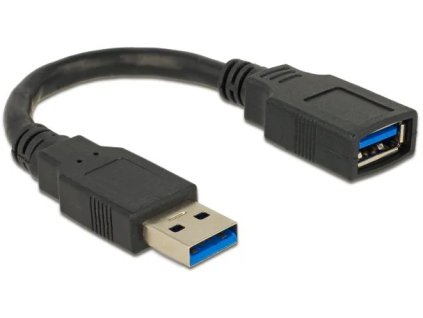 Delock Predĺženie kábla USB 3.0 A/A samec/samička dĺžka 0,15 m