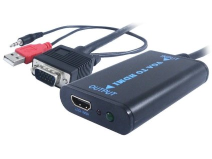 UNIBOS UNVH-100 VGA + Audio na HDMI