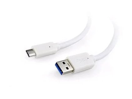USB 3.0 AM na USB-C 1,8 m biely