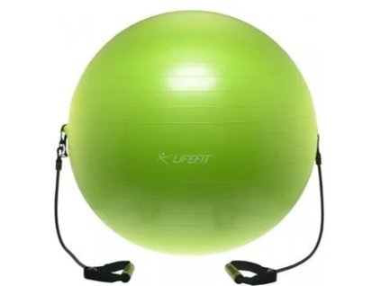 LifeFit LifeGymBall Expand 55 cm gymnastická lopta s expandérom