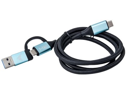 i-tec kábel USB-C na USB-C s integrovanou redukciou USB-A/3.0 C31USBCACBL