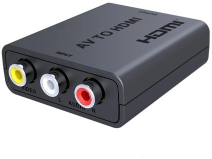 PremiumCord AV kompozitný a stereo prevodník na HDMI 1080P