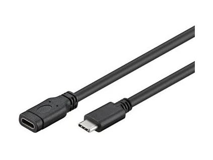 USB- C predlžovací kábel (USB 3.1 generation 1), C/M - C/F, 2m ku31mf2