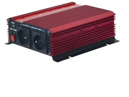 Geti menič napätia 12V/230V GPI 1012 USB
