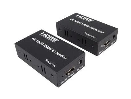 PremiumCord 4K HDMI extender 100m cez jeden kábel Cat5e/Cat6 khext100-2