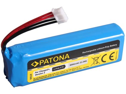 Patón PT6730 - JBL Charge 2+/Charge 3(2015) 6000mAh 3,7V Li-Pol