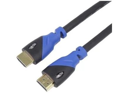 Kábel PremiumCord 4K HDMI 2.0b High Speed + Ethernet, pozlátené flexibilné konektory, 2 m