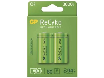 Nabíjacie batérie GP ReCyko 3000 C (HR14), 2 ks 1032322300