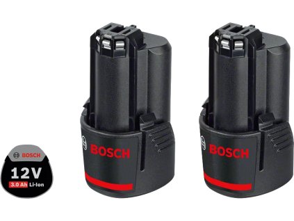 Bosch 2× GBA 12V 3,0 Ah Professional (1.600.A00.X7D)